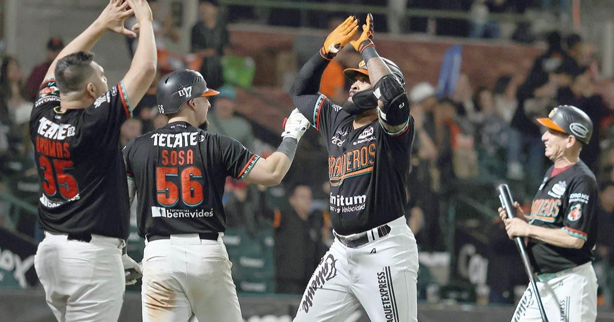 Naranjeros aseguran la serie ante Águilas