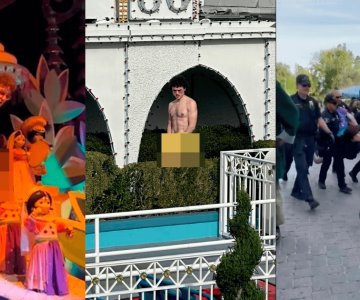 Hombre se despoja de su ropa en Disneyland; arrestado por exhibicionismo