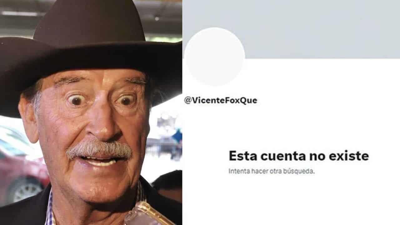 Vicente Fox quiere recuperar su cuenta de X