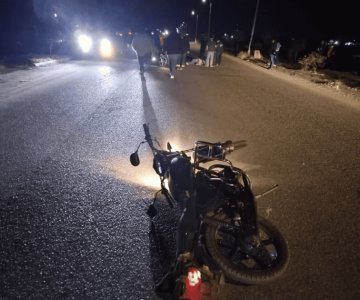 Motociclista es hallado sin vida a metros de su unidad