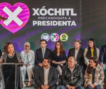 Xóchitl Gálvez presenta a su equipo de campaña 
