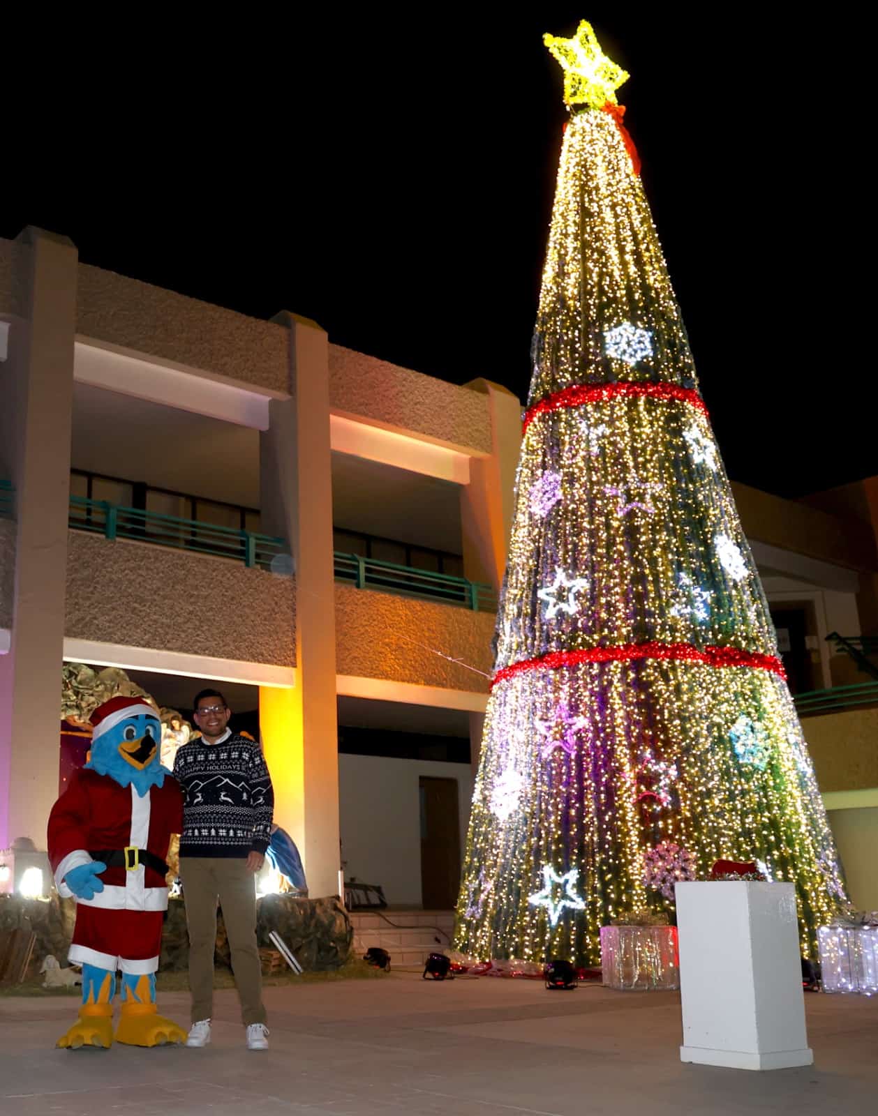 Encendido del árbol de Navidad Colegio Regis La Salle