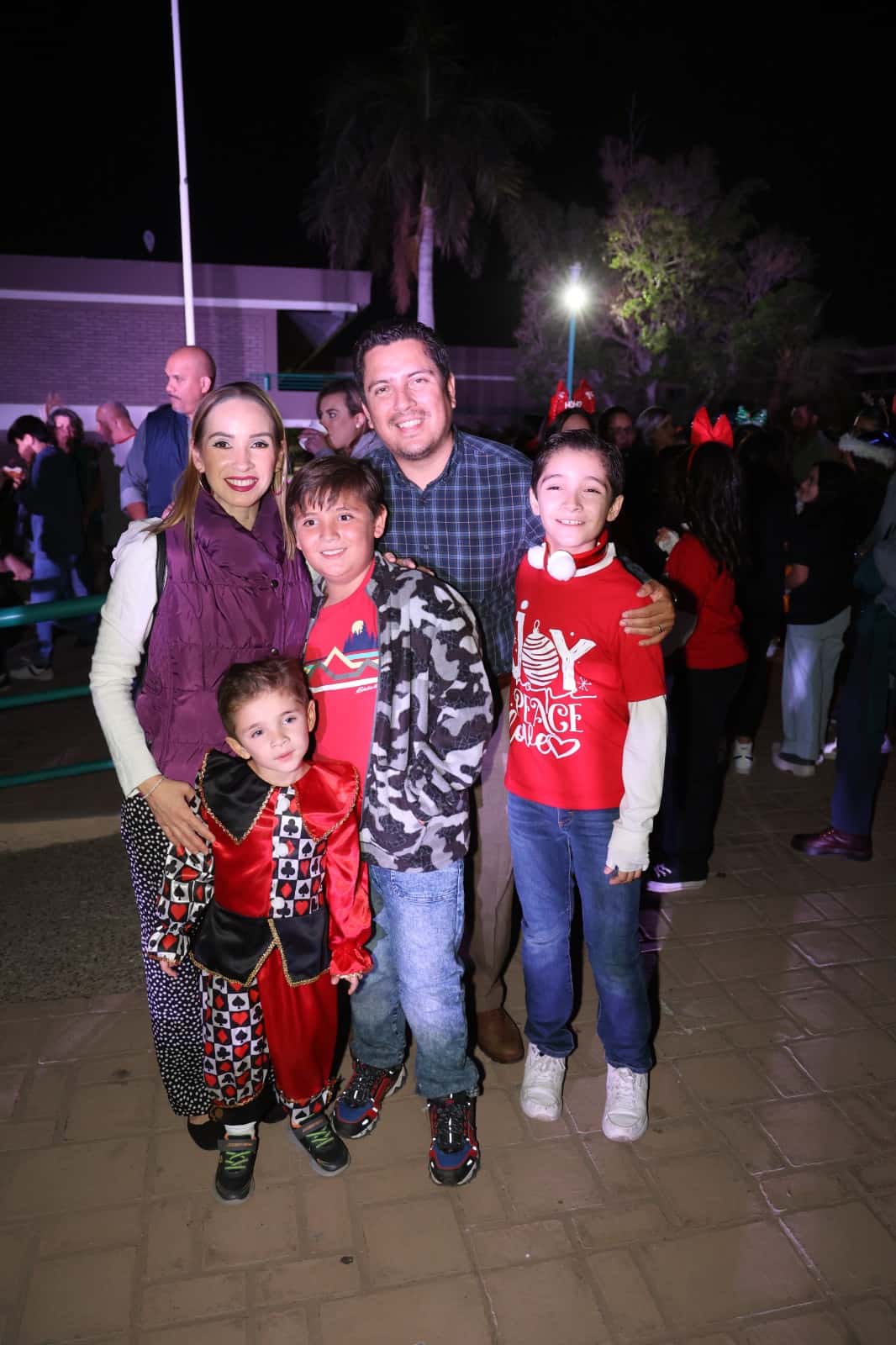 Encendido del árbol de Navidad Colegio Regis La Salle