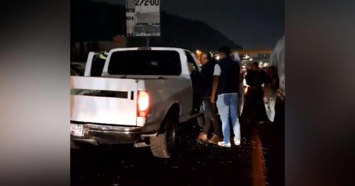 Conductor embiste a peregrinos en la México-Puebla; hay dos muertos