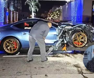 Michael B. Jordan en problemas legales por un video del accidente de coche