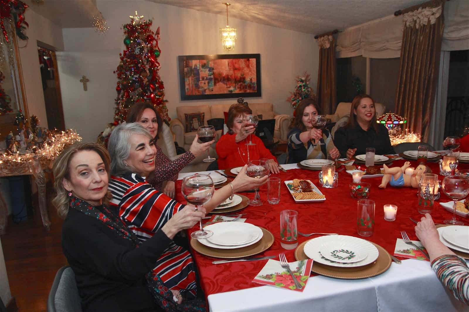 Celebra tradicional posada navideña Agrupación George Papanicolaou HMO