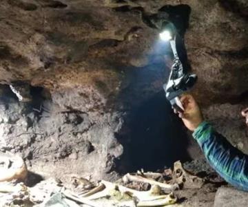 Encuentran cueva con restos humanos y ofrendas mayas prehispánicas en Tulum