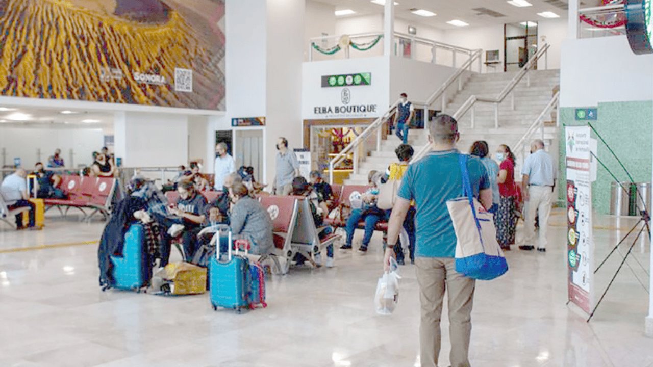Aeropuerto de Hermosillo registra 90% de ocupación