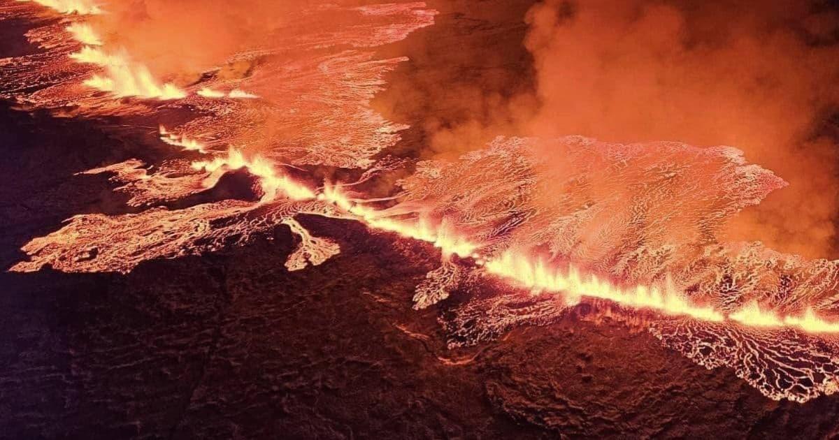 VIDEO | Impresionante erupción de volcán es captada en Grindavík, Islandia