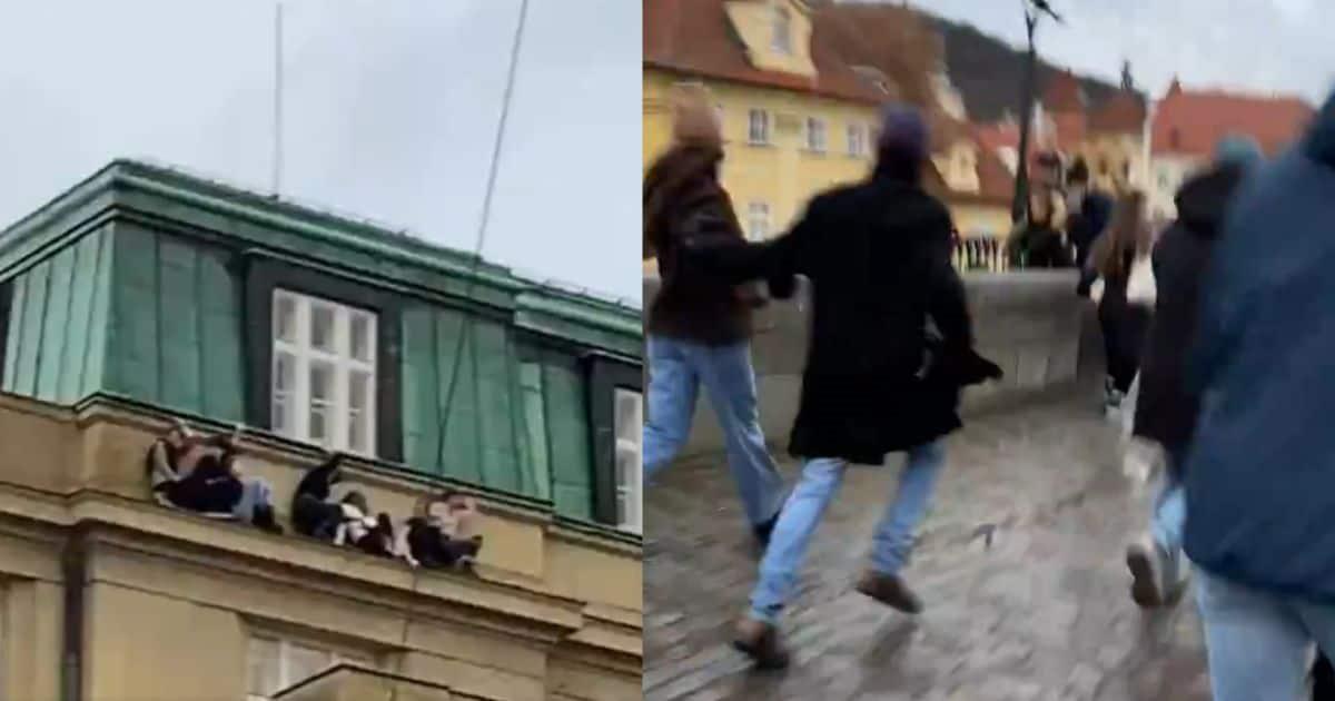 Estudiantes viven momentos de pánico en tiroteo en Praga; hay 15 muertos