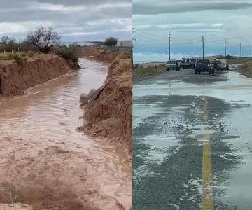 El tramo carretero Golfo de Santa Clara-San Luis fue cerrado