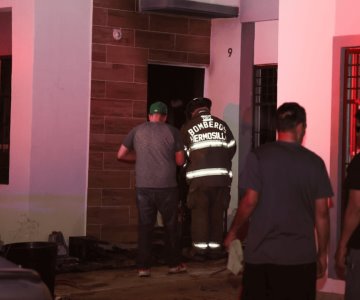 Sobrecalentamiento de bocina ocasiona conato de incendio en Hermosillo
