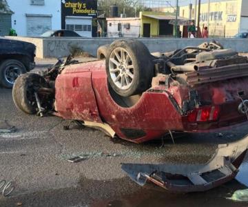 Tres choques y 8 lesionados en el primer día del año en Hermosillo