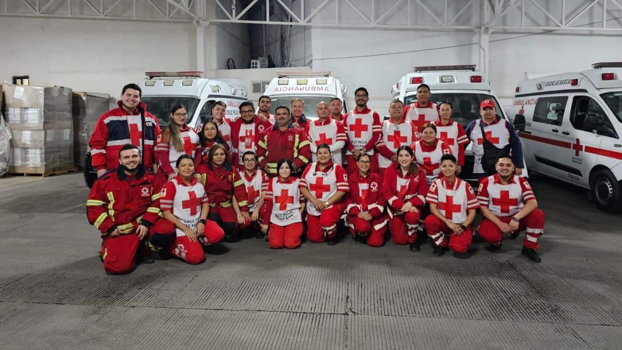 Operativo 36 horas de Cruz Roja terminó con 122 servicios prehospitalarios