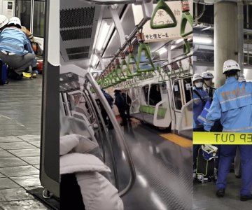 Mujer apuñala sin motivo aparente a cuatro personas en el metro de Tokio