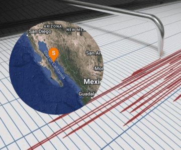 Sismo despierta a Guaymas este miercoles; registro de 4.7 grados