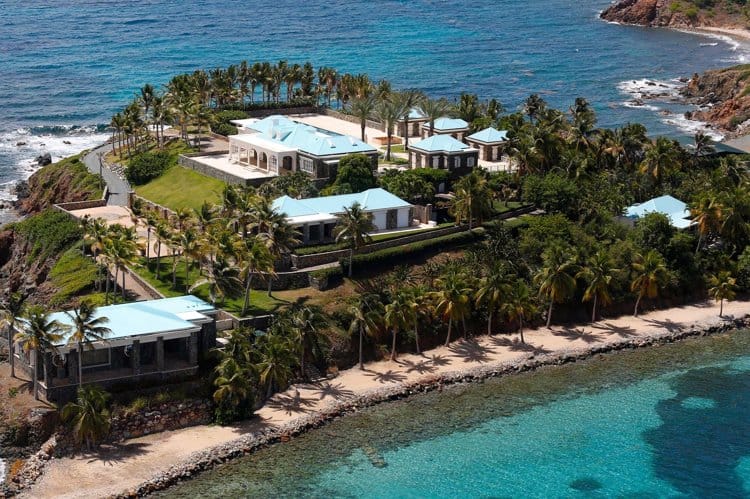 Así era la isla privada de Jeffrey Epstein