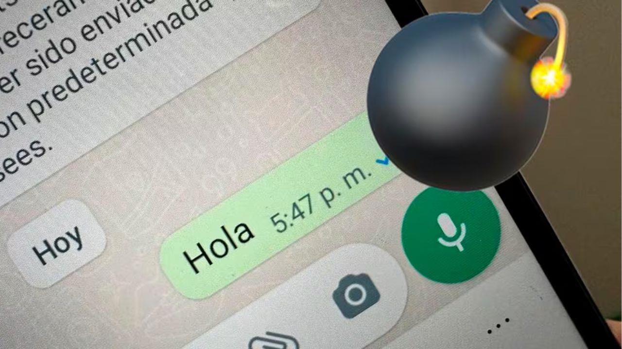 Aquí te explicamos como enviar mensajes bomba mediante WhatsApp