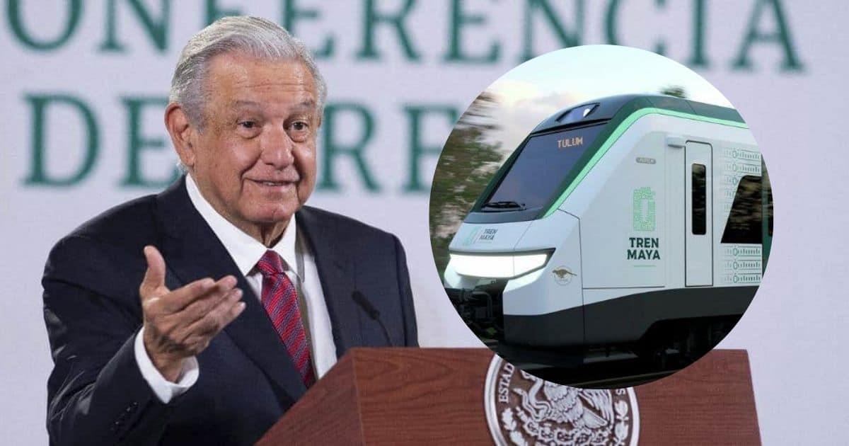 Pero todo se va a corregir: AMLO admite problemas en el Tren Maya