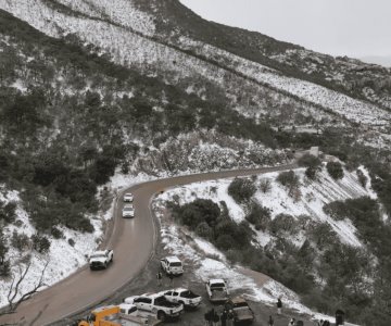 Anticipan nevadas para el norte de Sonora por frente frío número 25