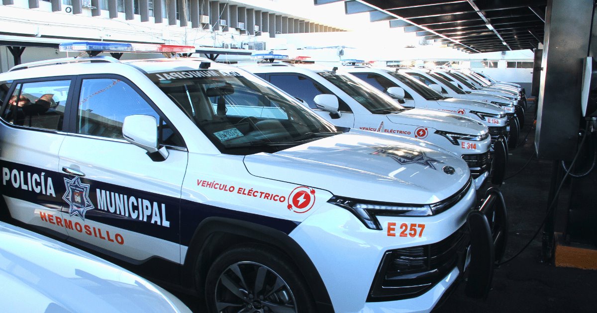 Sustituirán 20 patrullas de gasolina por vehículos eléctricos durante 2024