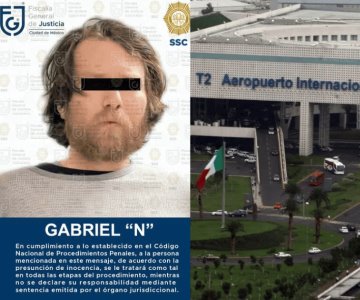Vinculan a proceso a Gabriel N por apuñalar a venezolano en el AICM
