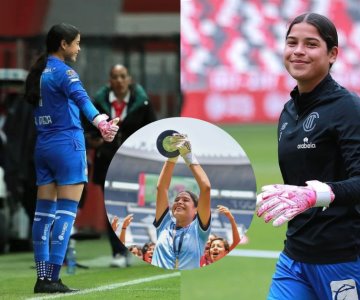 La navojoense Adriana Meza cumple el sueño y debuta en Liga MX