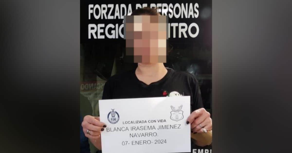 Localizan en Culiacán a mujer desaparecida de Ciudad Obregón, Sonora