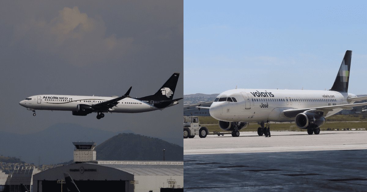 Volaris y Aeroméxico afectados por revisión de motores y aeronaves
