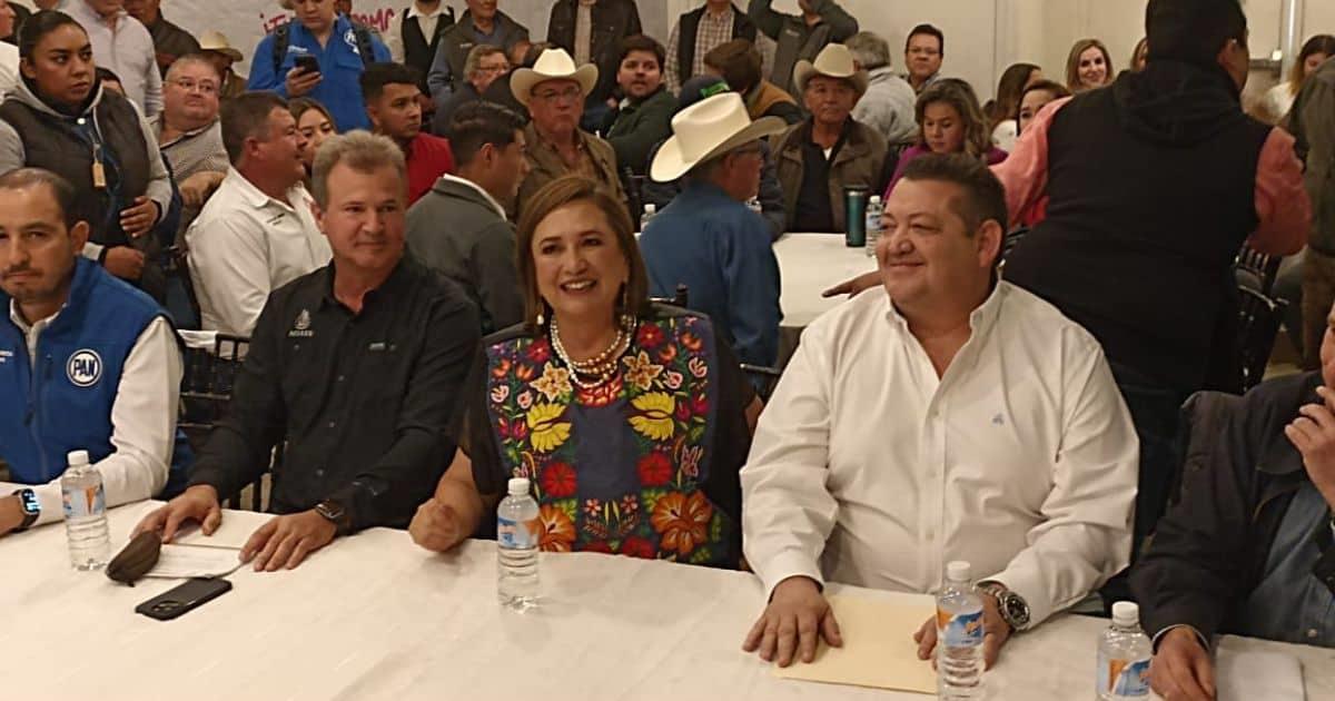 Xóchitl Gálvez se reúne con productores agrícolas del sur de Sonora