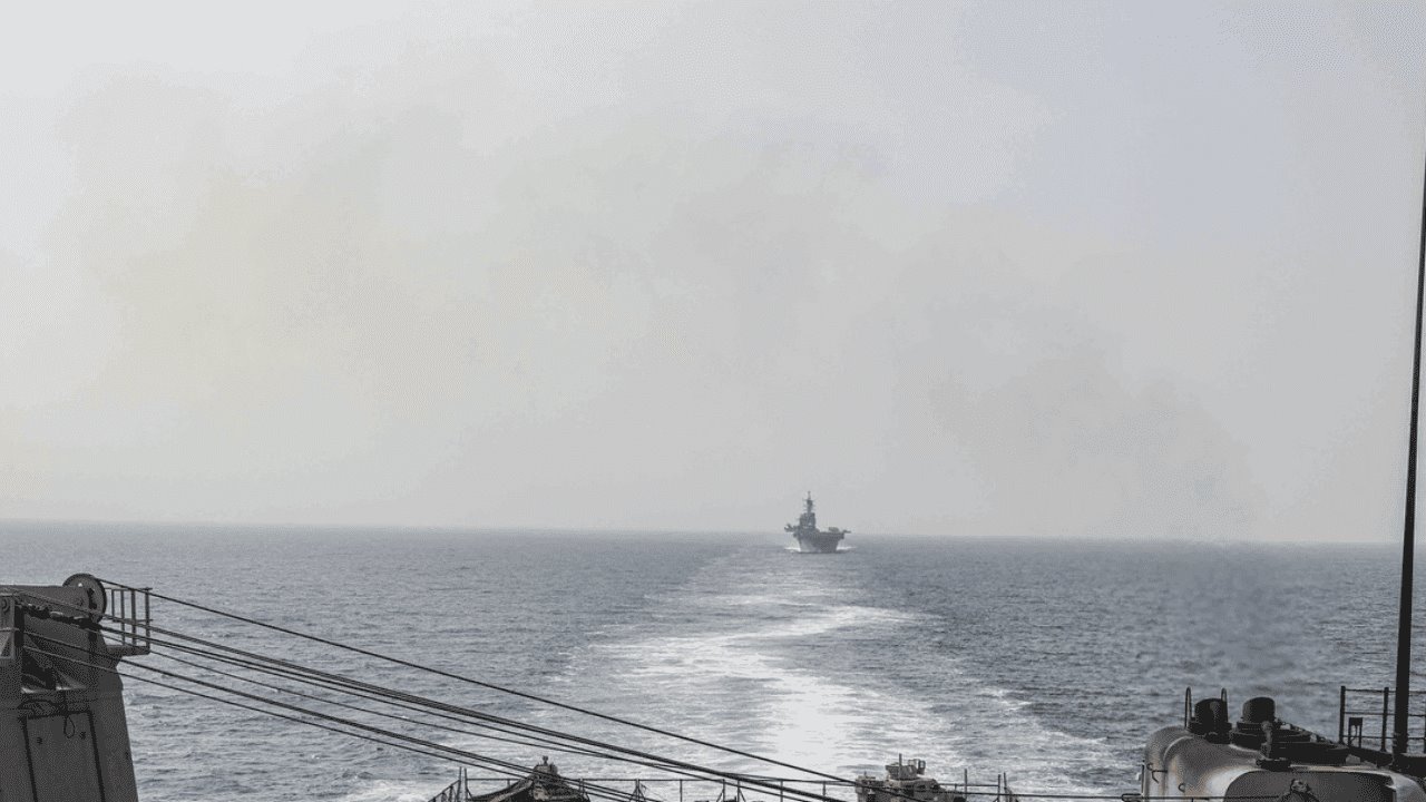Marina estadounidense derriba 24 misiles y drones hutíes en el Mar Rojo