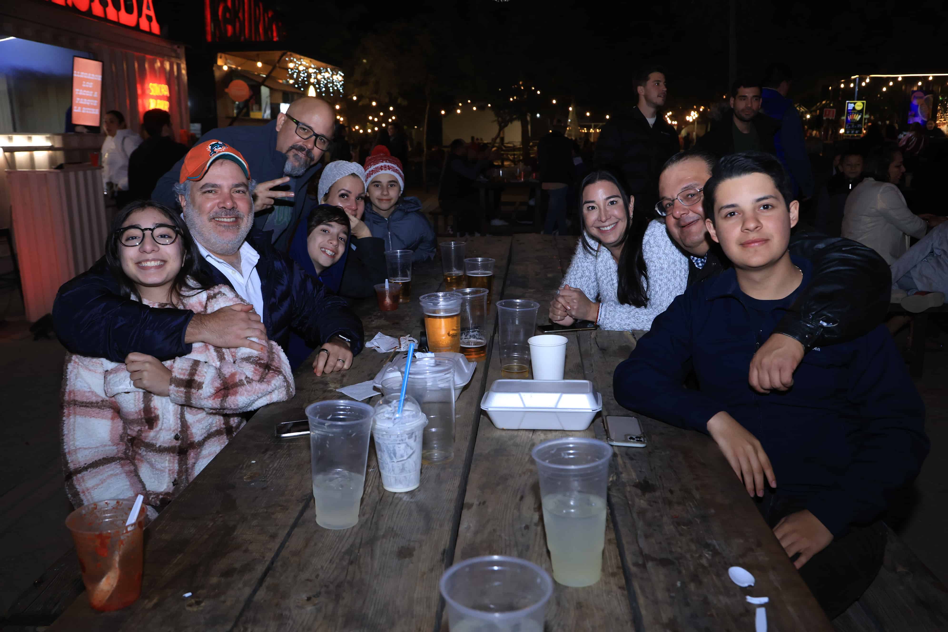 Pasaron una agradable noche en el Parque La Ruina