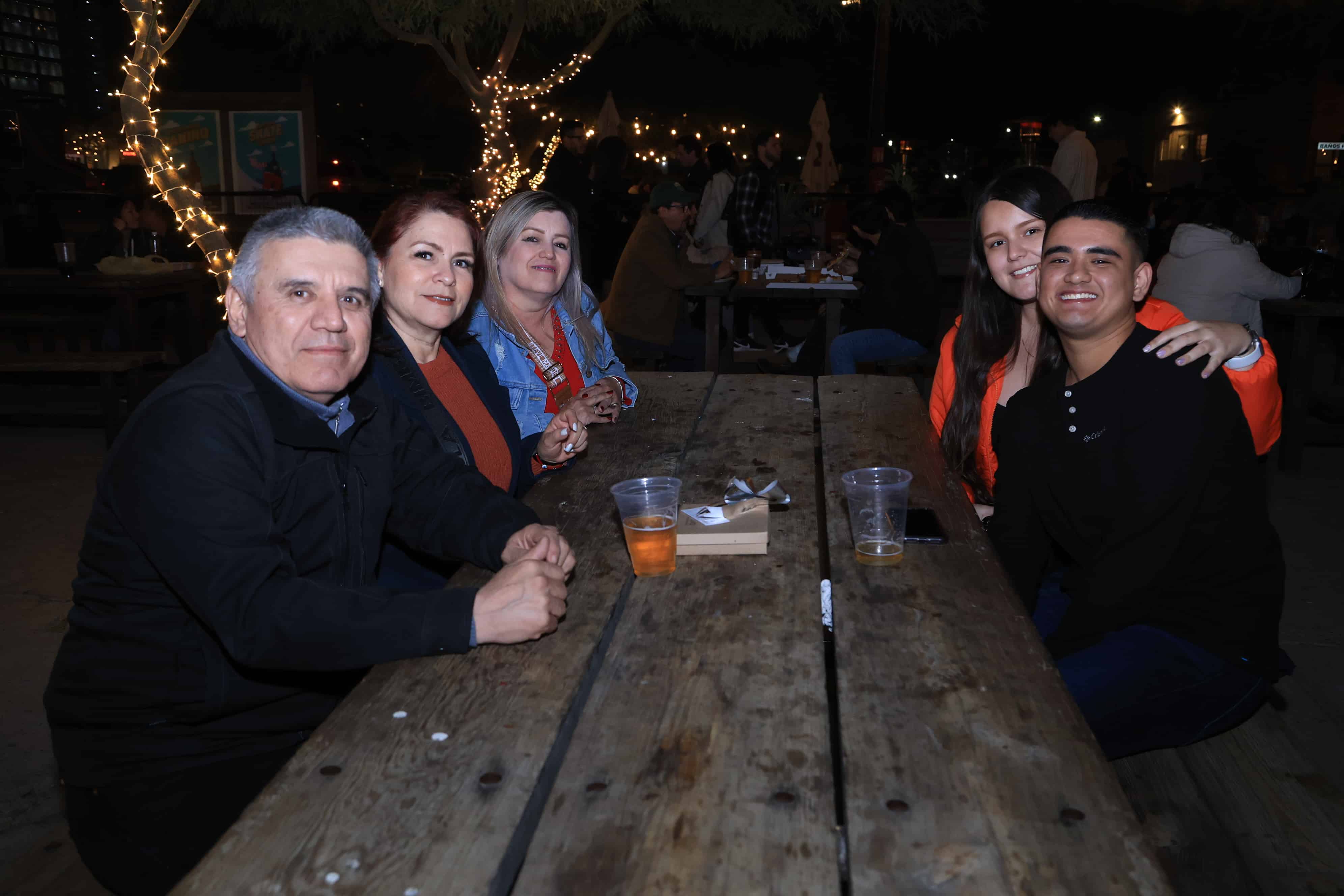 Pasaron una agradable noche en el Parque La Ruina