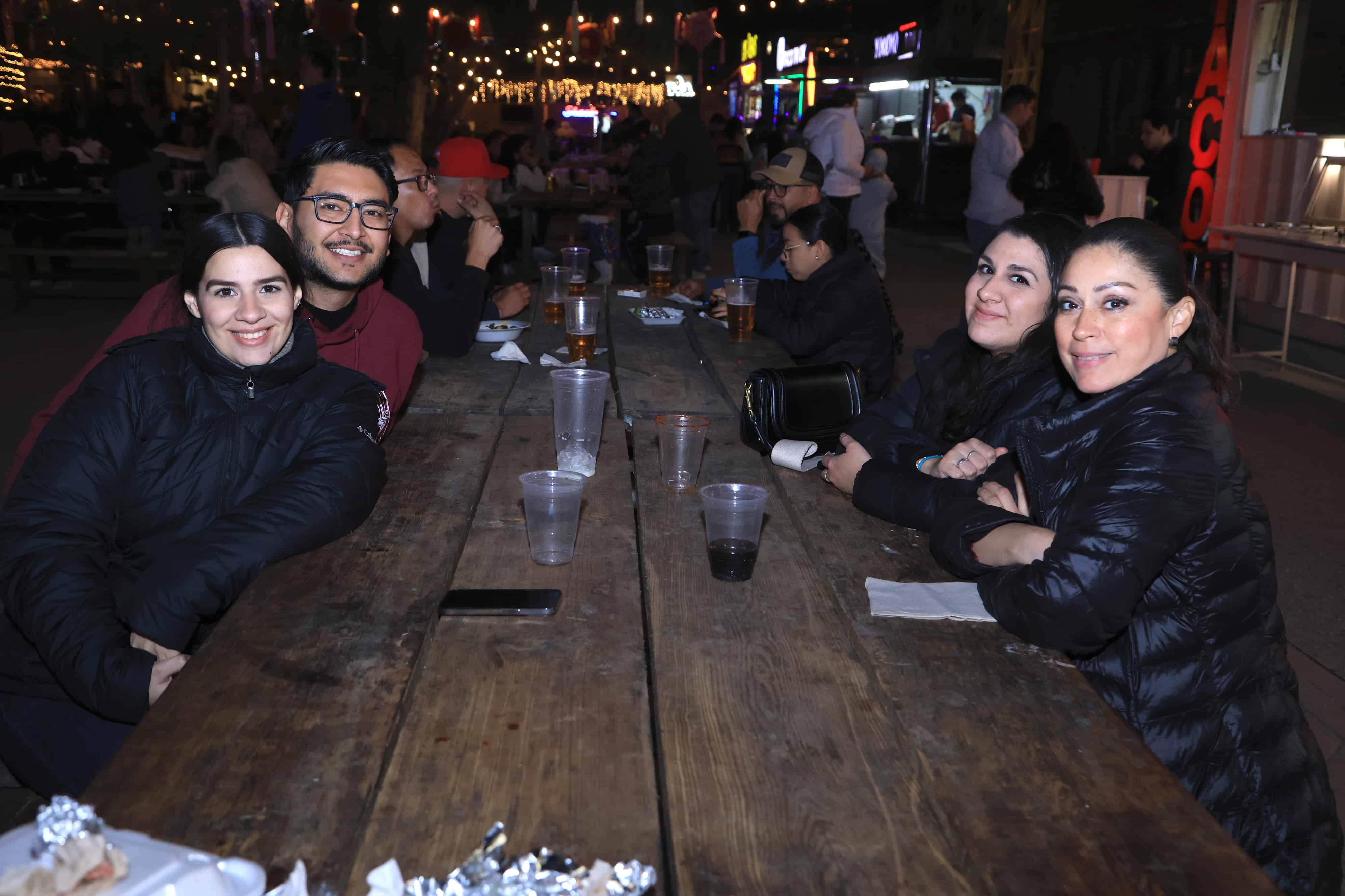 Pasaron una agradable noche en el Parque La Ruina