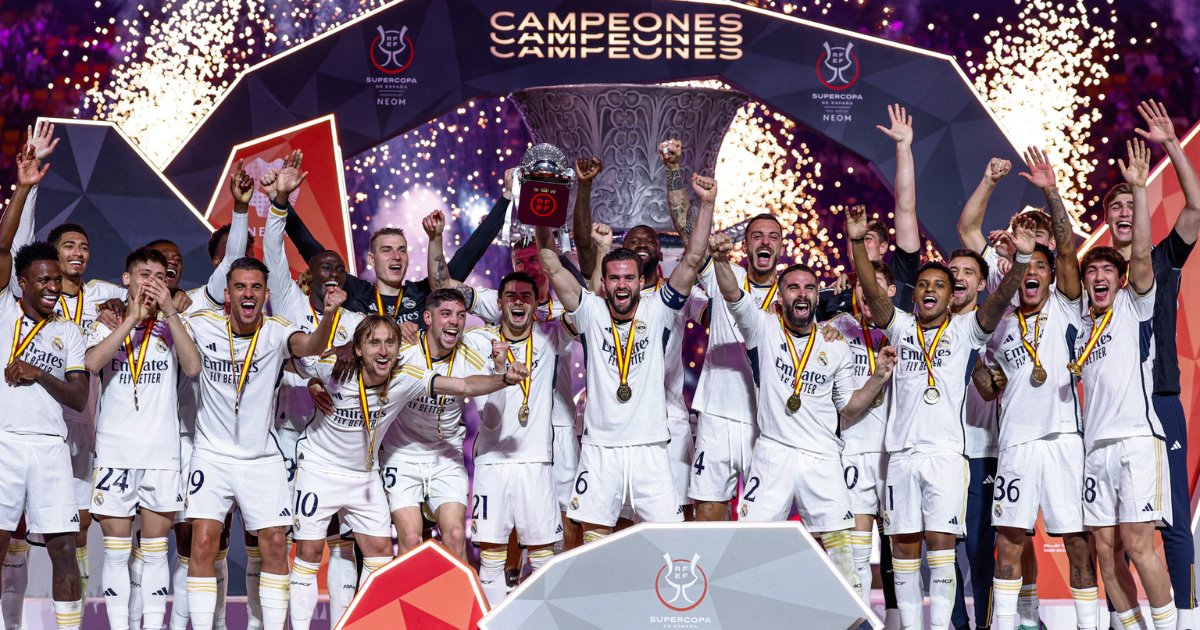 Real Madrid gana la Supercopa de España 2024 ante el Barca
