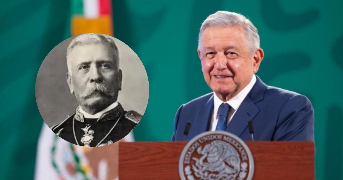 AMLO a favor de repatriar restos de Porfirio Díaz desde Francia