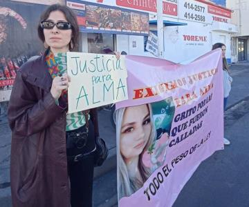 Realizan protestas pacíficas para exigir justicia por Alma Lourdes