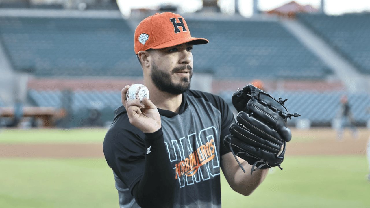 Reporta Manny Barreda a entrenamiento con Naranjeros de Hermosillo