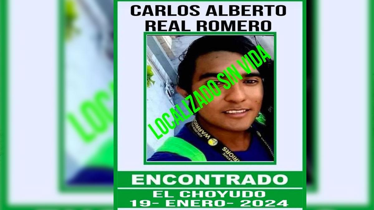 Hallan sin vida a joven guaymense que estaba desaparecido desde noviembre