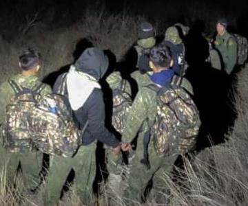Localizan a nueve migrantes en cruce fronterizo Sonora-Arizona
