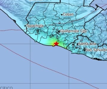 Sismo de magnitud 6 sacude Guatemala; reportan caída de rocas en iglesia