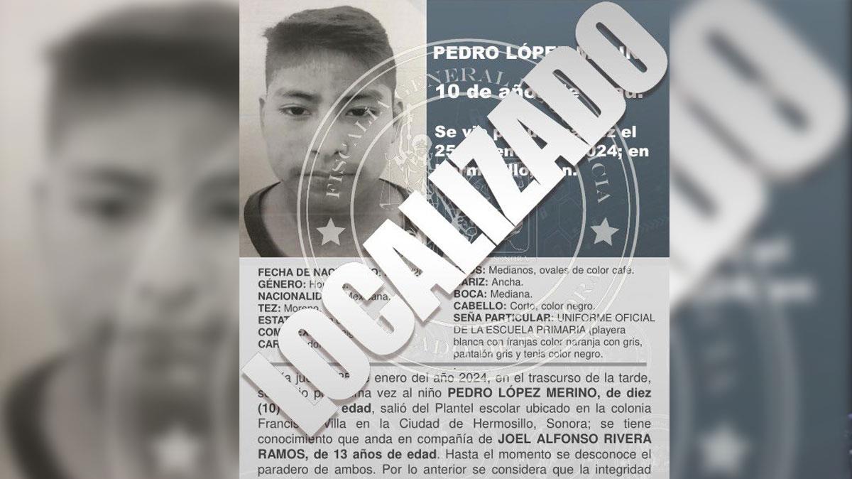 Desactivan Alerta Amber:  localizan a Pedro López Merino sano y salvo