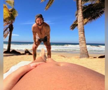 Michelle Renaud y Matías Novoa esperan bebé