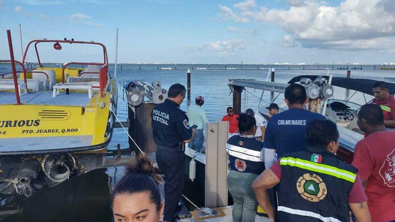 Al menos 3 personas murieron tras el hundimiento de embarcación en QR
