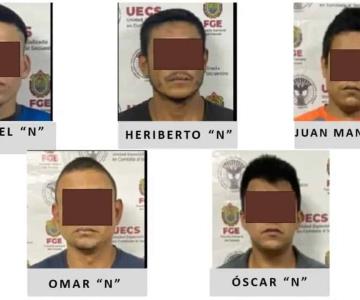 Caen 5 presuntos integrantes de banda de secuestradores en Veracruz