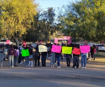 Exigen camión escolar en secundaria de Navojoa