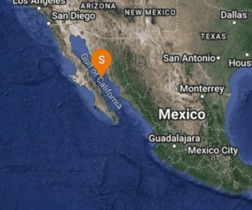 Se registra sismo de 4.2 cerca del municipio de Guaymas