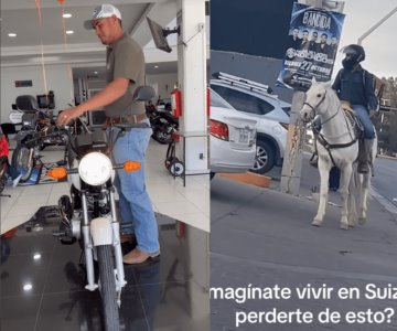 Repartidor de comida a caballo recibe nuevas motos tras hacerse viral