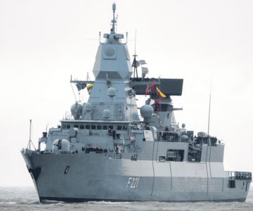 Fragata alemana Hessen protegerá navegación comercial en el mar Rojo