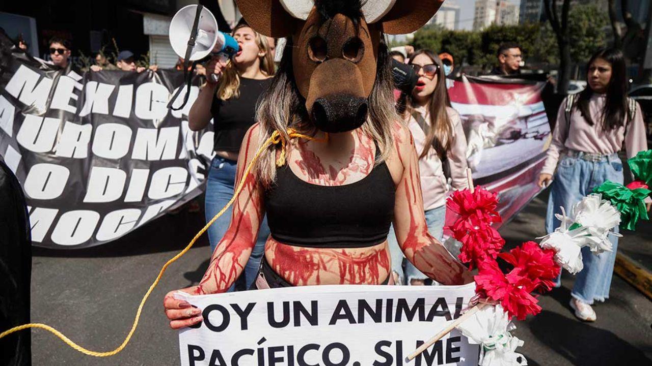 Alistan protesta en Plaza México contra corridas de toros